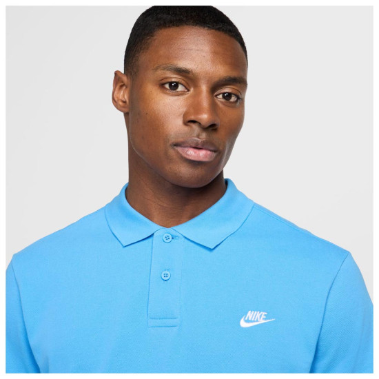 Nike Ανδρική κοντομάνικη μπλούζα Sportswear Club Essential Pique Polo Shirt Nike Ανδρική κοντομάνικη μπλούζα Sportswear Club Essential Pique Polo Shirt